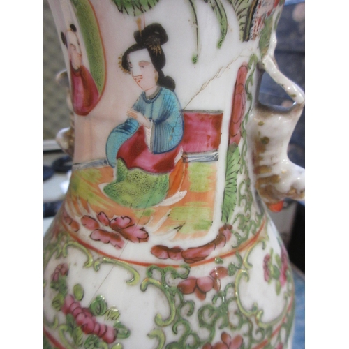 366 - CANTONESE PORCELAIN VASE