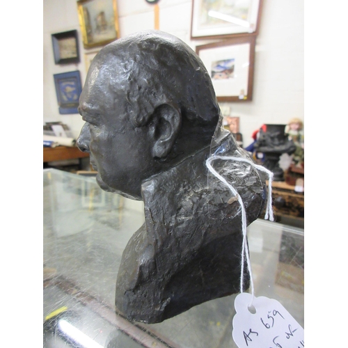 35 - BUST OF CHURCHILL