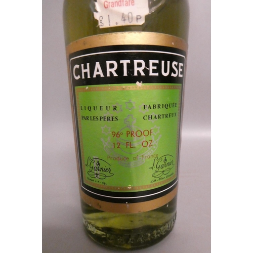 11 - One half bottle Green Chartreuse, L. Garnier, 96°, 12 fl.oz (Est. plus 24% premium inc. VAT)