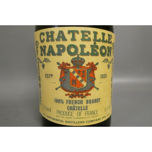 53 - A 1125ml bottle Chatelle Napoleon VSOP brandy (Est. plus 24% premium inc. VAT)