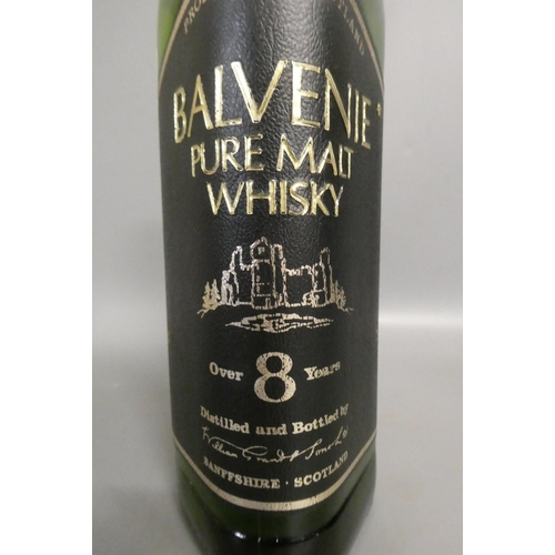 77 - One rare bottle Balvenie 8yr old pure malt whisky, 75cl, 40% (Est. plus 24% premium inc. VAT)