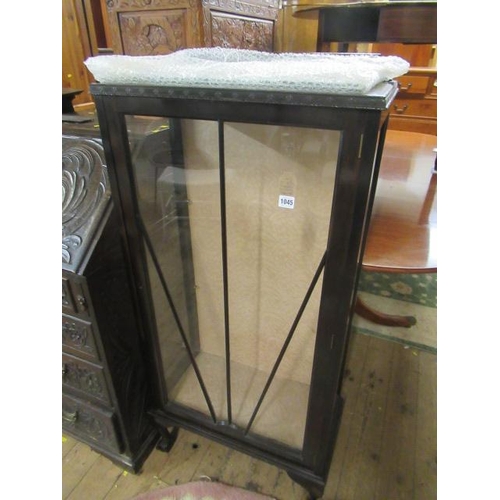 1045 - GLAZED DISPLAY CABINET