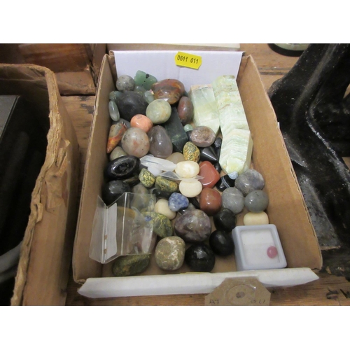 12 - BOX OF GEMSTONES