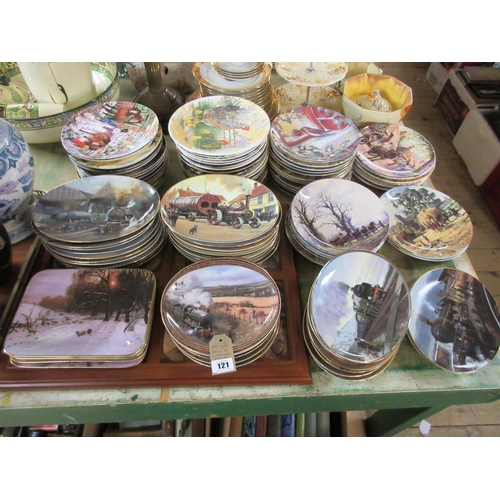 121 - QUANTITY OF COLLECTABLE PLATES