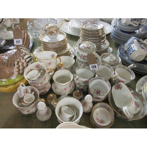 128 - QUANTITY OF PARAGON AYNSLEY NORITAKE AND OTHER CERAMICS