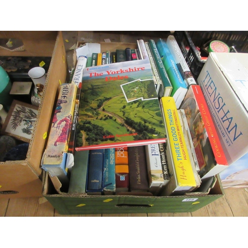 139 - BOX OF BOOKS