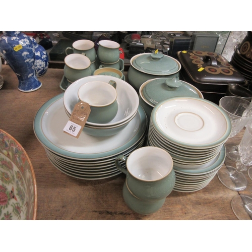 65 - QUANTITY OF DENBY DINNERWARE