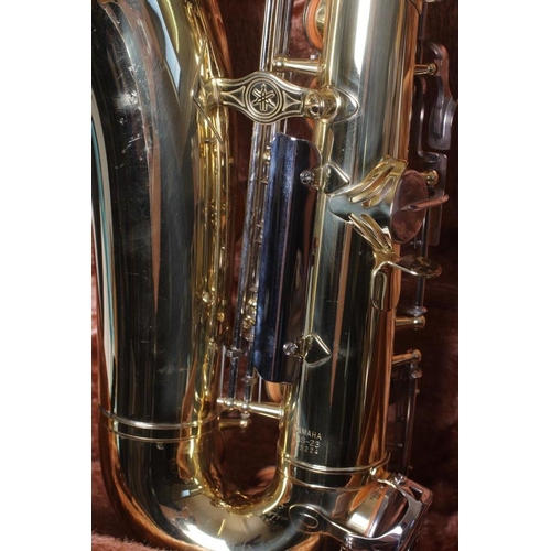 419 - A YAMAHA YAS 23 ALTO SAXOPHONE, serial number 005224, with Lawton 5 Star B metal mouthpiece, cased (... 