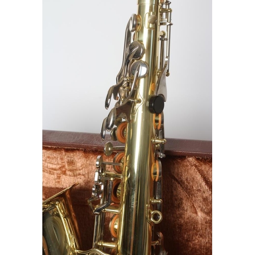 419 - A YAMAHA YAS 23 ALTO SAXOPHONE, serial number 005224, with Lawton 5 Star B metal mouthpiece, cased (... 