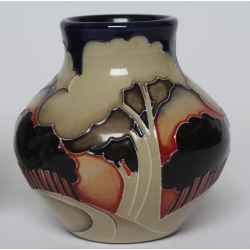 65 - A MOORCROFT POTTERY CANINE COMPANION SMALL VASE, 2019, by Nicola Slaney, 3