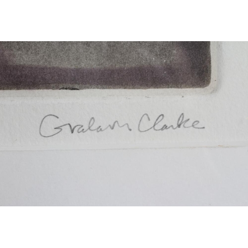 533 - GRAHAM CLARKE (b.1941) 'Just Abiding' and 'Look What's Arrived', a pair, each signed and numbered, e... 