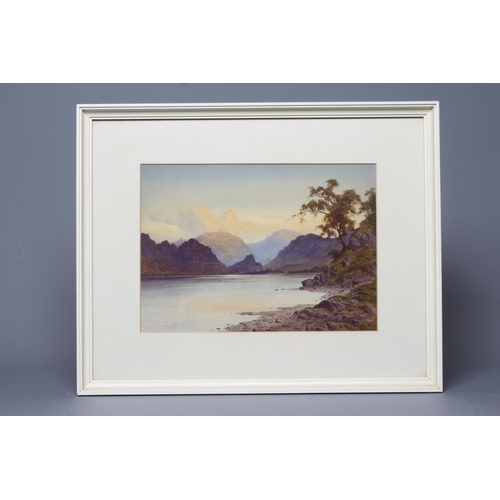 559 - EDWARD H THOMPSON (1879-1949) Derwentwater and Borrowdale, signed lower right, dated 1931, watercolo... 