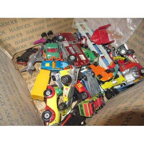 108 - BOX OF DIECAST VEHICLES