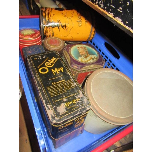 11 - COLLECTION OF ADVERTISING TINS