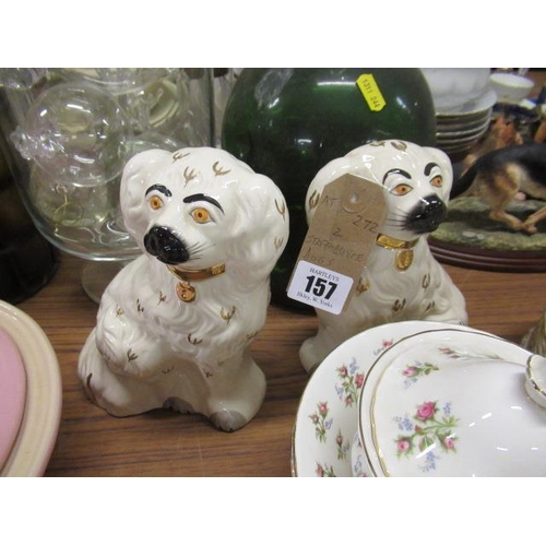 157 - PAIR OF BESWICK SPANIELS