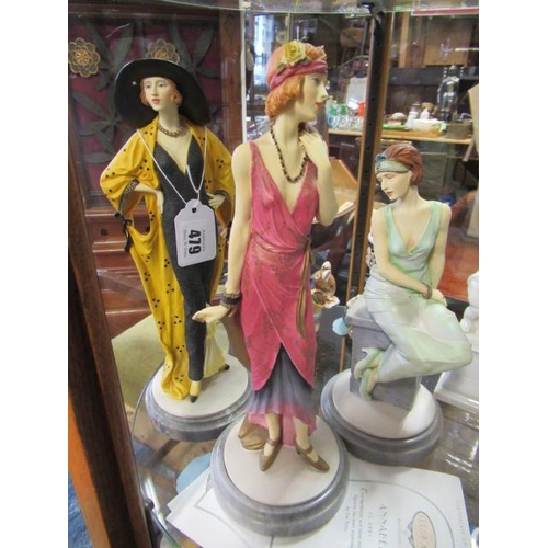 479 - THREE ROYAL DOULTON FIGURES