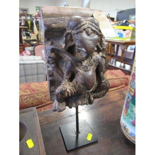 501 - GANESH CARVING ON STAND