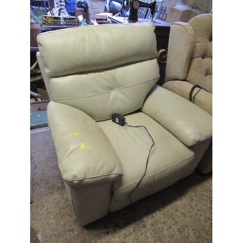 603 - VIOLINO LEATHER RECLINING CHAIR