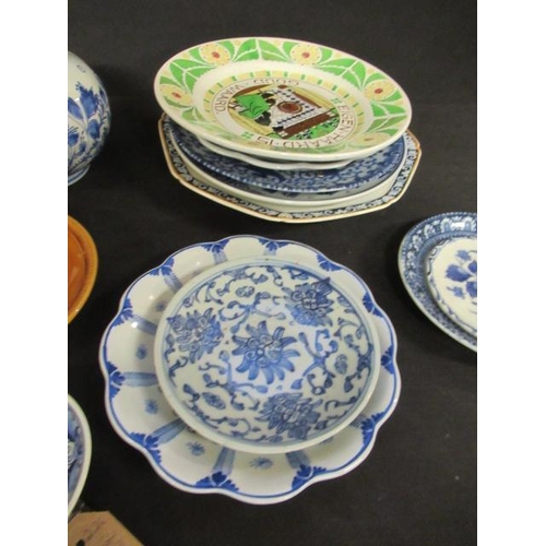 9 - COLLECTION OF DELFT STYLE POTTERY