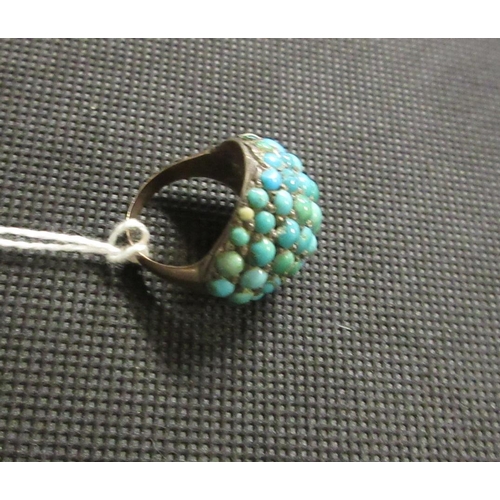 35 - TURQUOISE RING 10.8g