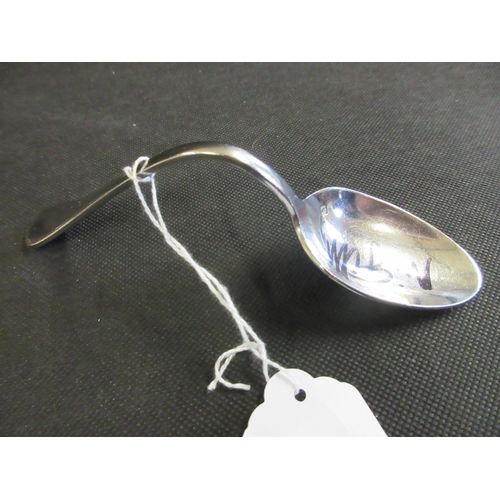 85 - URI GELLER SIGNED BENT SPOON 44g