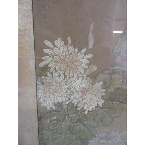 38 - LARGE CHINESE SILK PICTURE