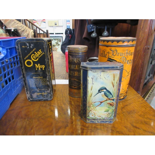 11 - COLLECTION OF ADVERTISING TINS