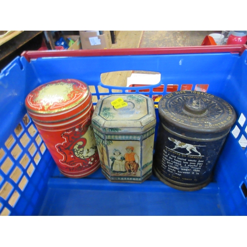 11 - COLLECTION OF ADVERTISING TINS