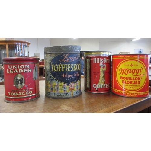 16 - CRATE OF ADVERTISING TINS