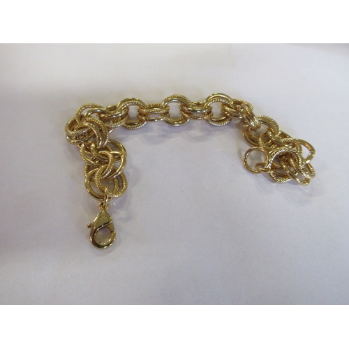 274 - GILT METAL CHAINS ETC