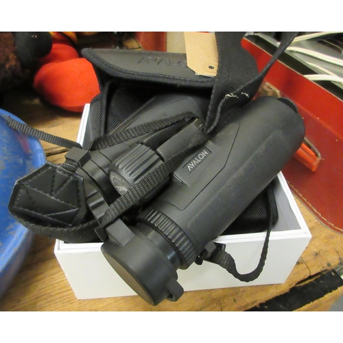 15 - CASED AVALON BINOCULARS