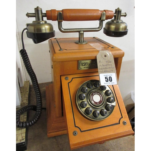 50 - NOVELTY REPRODUCTION TELEPHONE