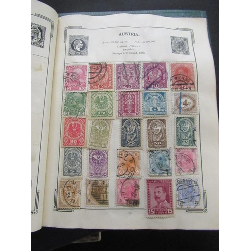 582 - FOUR ALBUMS OF MINT AND USED WORLD AND UK STAMPS