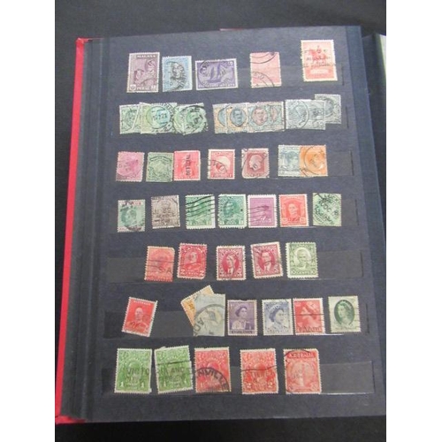 583 - TWO ALBUMS OF UK AND OTHER MINT AND USED STAMPS