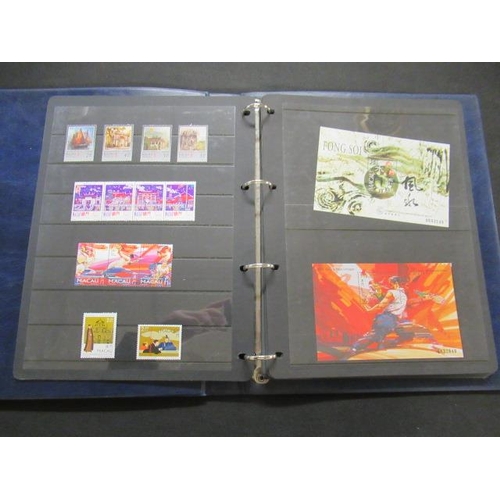 600 - ALBUM OF MINT AND USED MACAU STAMPS