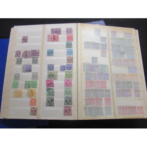 603 - THREE ALBUMS OF THIRD REICH PERIOD MINT AND USED STAMPS