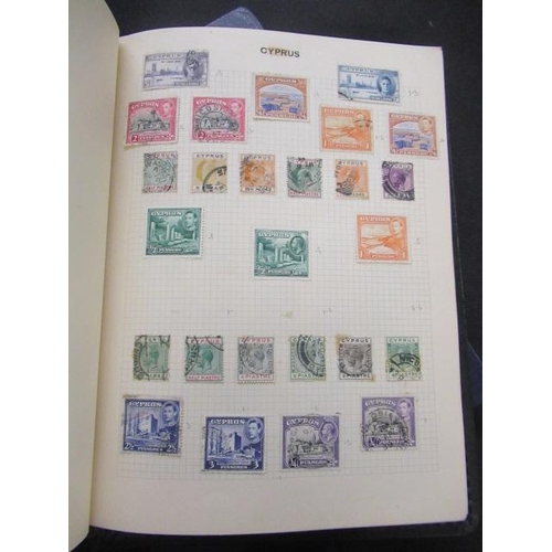 615 - TWO ALBUMS OF GEORGE V AND LATER MINT AND USED OVERSEAS TERRITORIES STAMPS