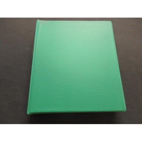 634 - GREEN ALBUM OF UK FIRST DAY COVERS