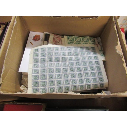 667 - HEAVY BOX OF FIRST DAY COVERS ETC