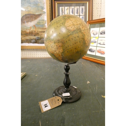 14 - 1930S TOY GLOBE