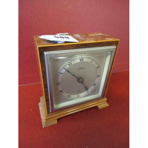 509 - WALNUT CASED ELLIOTT MANTEL CLOCK