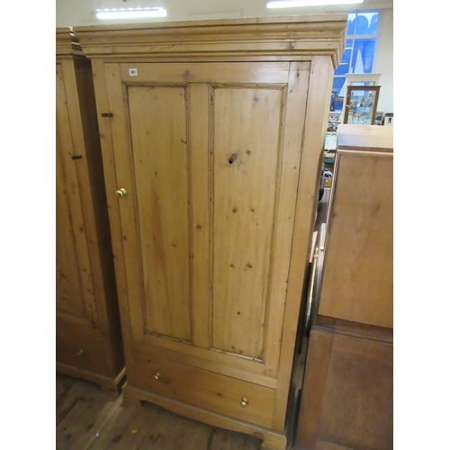 861 - PINE WARDROBE