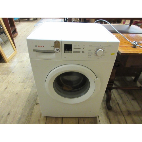 867 - BOSCH WASHING MACHINE