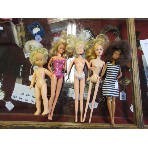 61 - BOX OF SINDY AND OTHER DOLLS