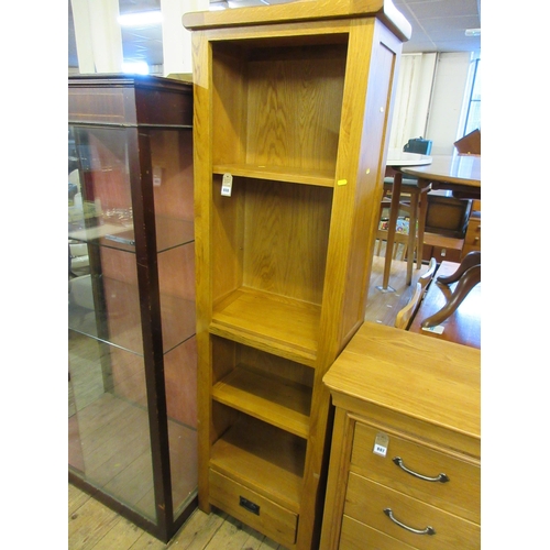 808 - BOOKCASE WITH DRAWER