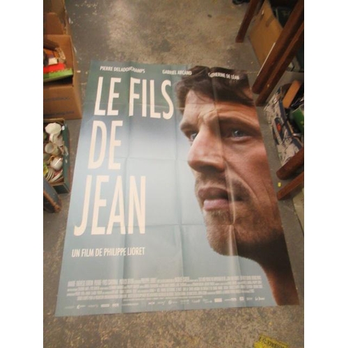 638 - TWO BOXES OF ORIGINAL FRENCH MOVIE POSTERS