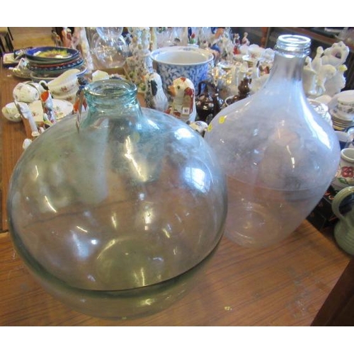 104 - TWO LARGE CARBOYS