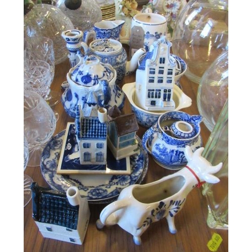 116 - QUANTITY OF DELFT CHINA