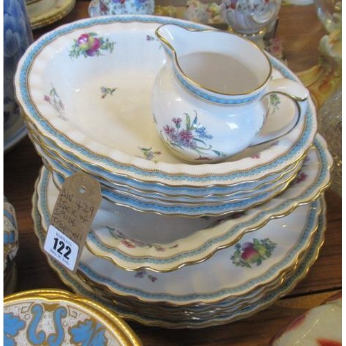 122 - QUANTITY OF SPODE TRAPNELL SPRAYS DINNERWARE