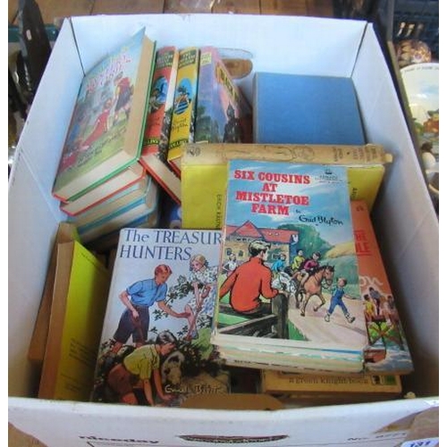 131 - BOX OF MAINLY ENID BLYTON BOOKS